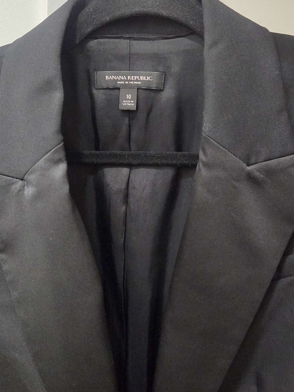 Banana Repablic Black Single-Button Women's Blazer - Picture 2 of 5